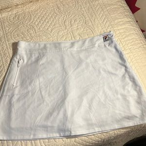 Fila sport skorts white